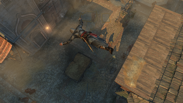 Plik:Ezio wykonujący Skok Wiary (by Kubar906).png