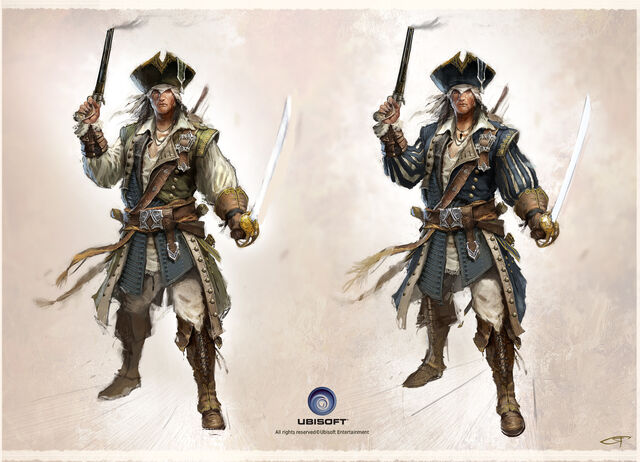 File:Connor in Captain Kidd's Robes - Concept Art.jpg