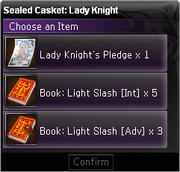 Sealed Casket Lady Knight