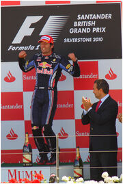 Webber British GP 2010