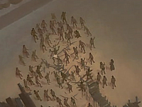 Gathered crowd