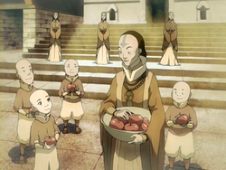 Sister Iio and Air Nomad children.png