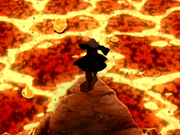 Roku luchando contra el volcán.png