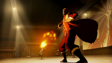 Zolt el Relámpago haciendo Fuego Control.png