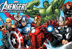 Avengers Assemble promotional poster