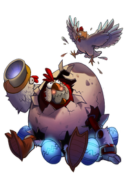 CharacterRender Clunk Skin Cluck