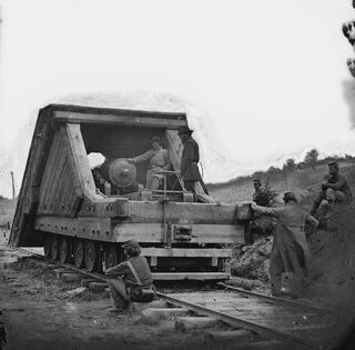 Confederate 32-Pounder Railway Cannon