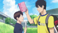 S1E7 Takuma showing frustration