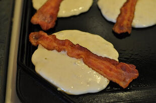 Bacon pancake