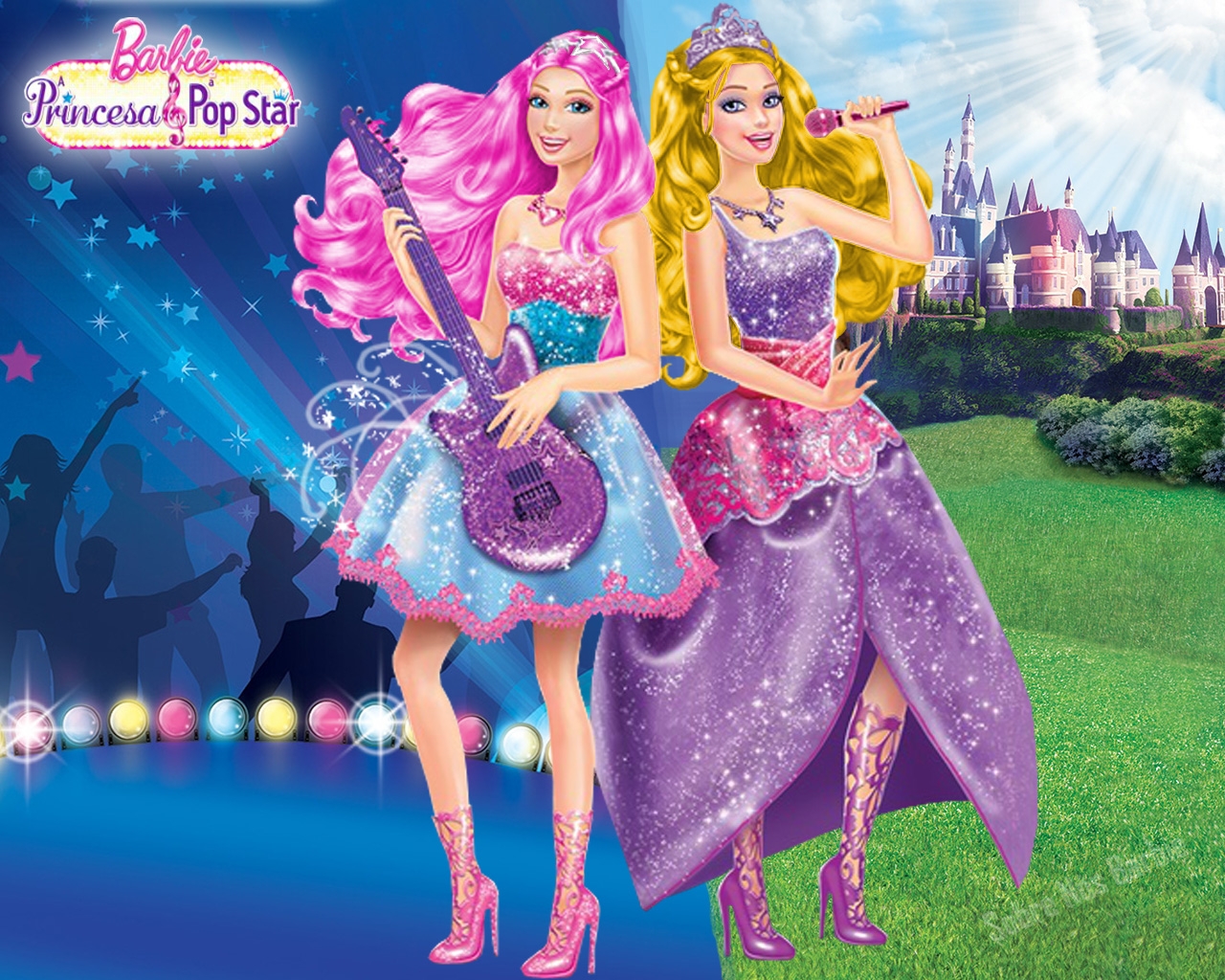 Image Barbie The Princess And The Popstar Wallpaper Barbie The