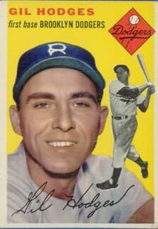 Gil Hodges 54 Topps-102