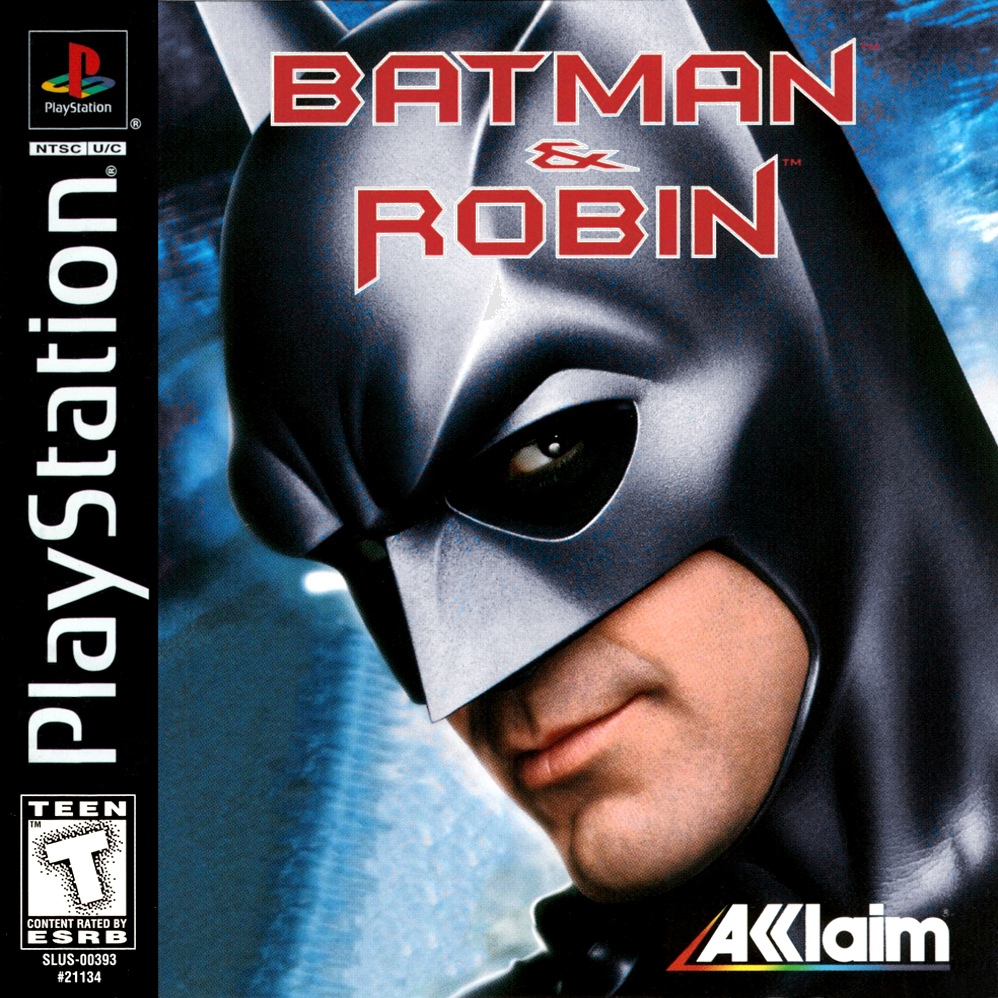 Batman & Robin (video game) cover art