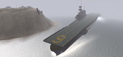 BF1942 USS ENTERPRISE OFF IWO JIMA
