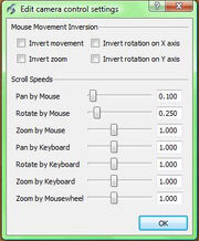 Camera config