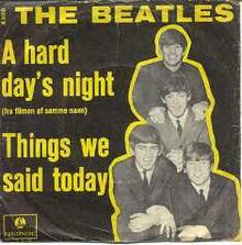 Things We Said Today
