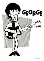 Beatles-cartoons-George