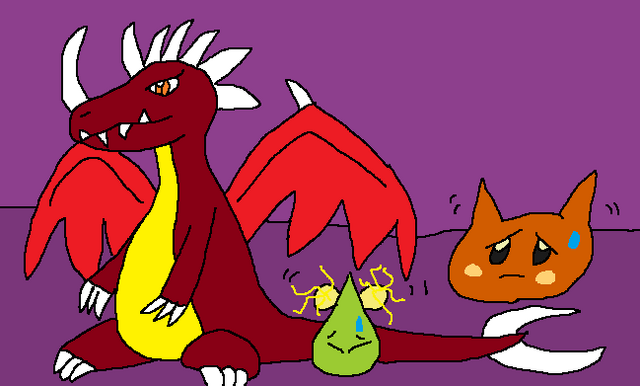 File:Dracolos, Spark and Scarfy.png