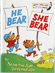 He bear she bear cover