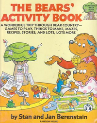 Bears activity book cover
