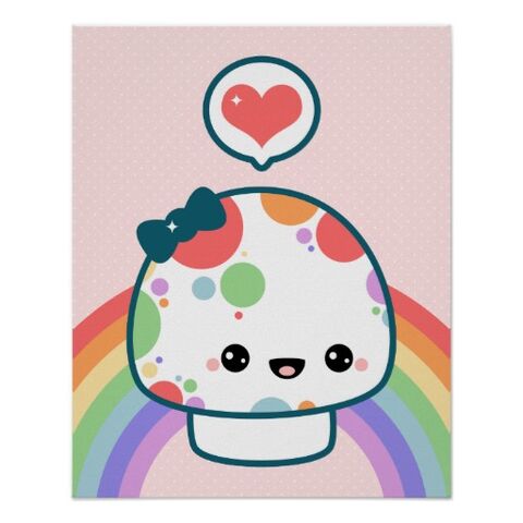 Fichier:Champignon mignon darc en ciel affiches-r2be0fe63d2c24b5aab938061014f51d0 wvc 8byvr 512.jpg