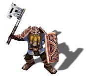 Dwarven guardian (closeup)