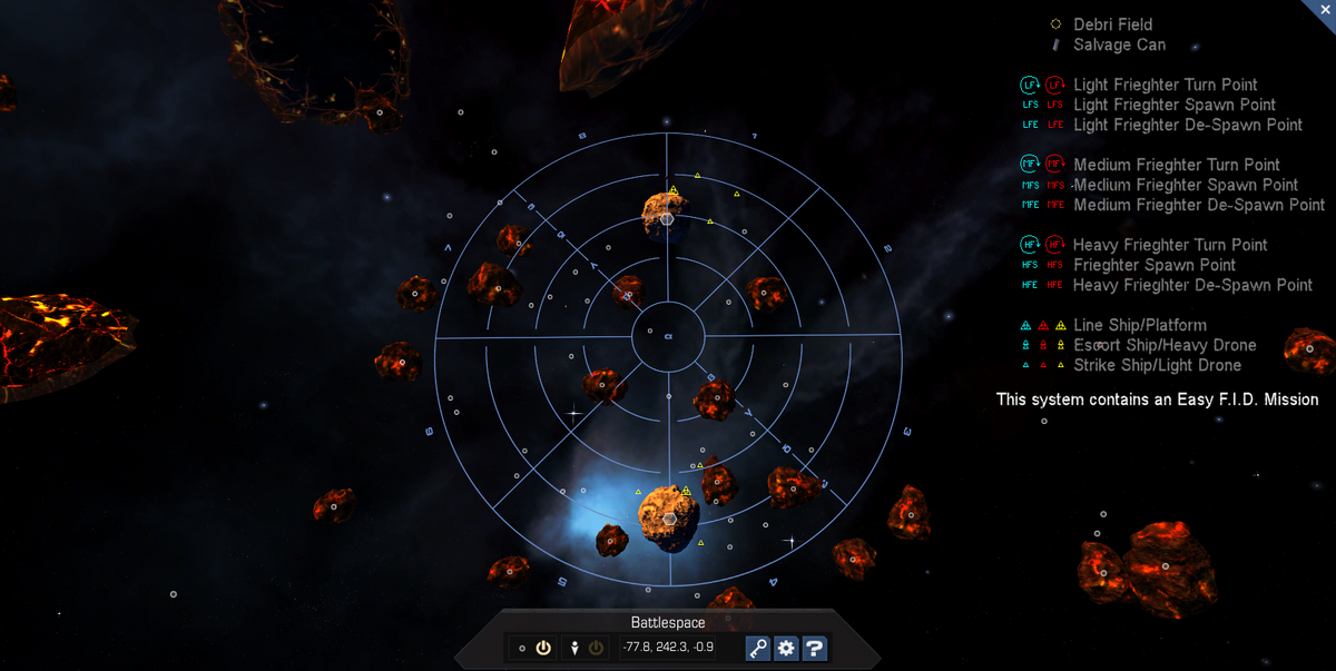 Battlespace 3D System Map