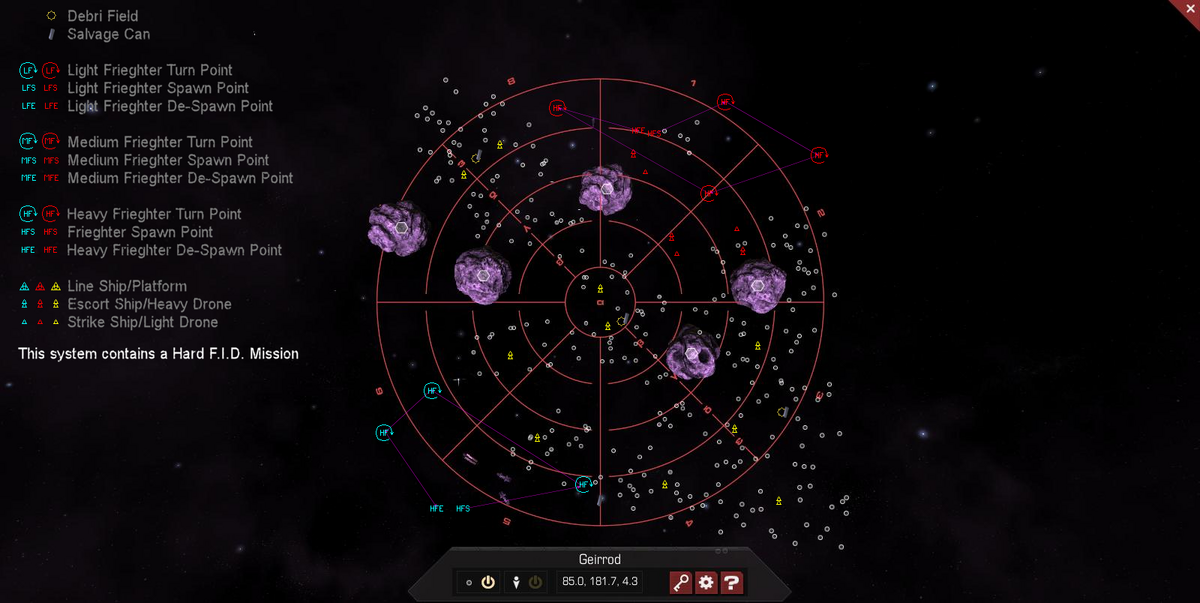 Geirrod 3D System Map