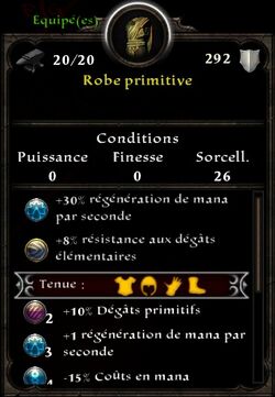 Robe primitive