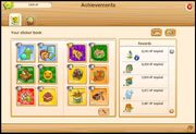 Achievement stickerbook