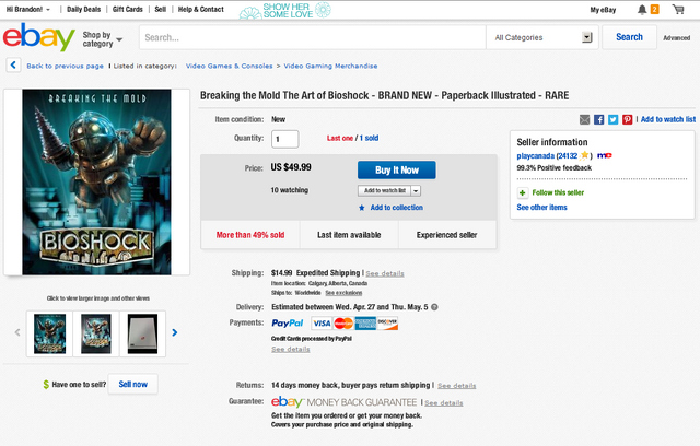 File:Fake-BioShock-Breaking-the-Mold-Artbook-on-eBay-playcanada-Auction.png
