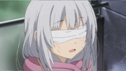 Blind Girl Expresses Surprise