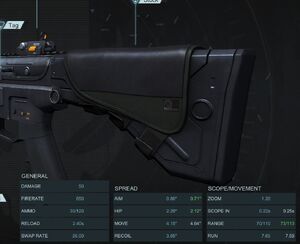 Vulcan Extender Stock