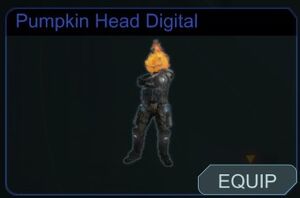 Pumpkin Head Digital