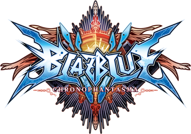File:BlazBlue Chronophantasma (Logo).png