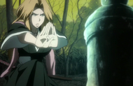 Rangiku finishes the cleansing