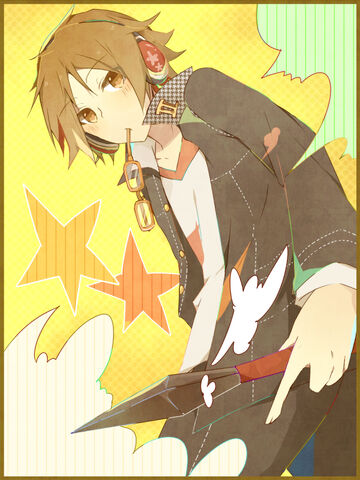 File:Haruo with his weapon.jpg