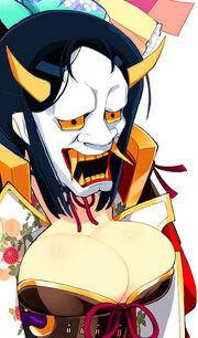 Byakuen's Hollow Mask