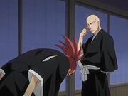 Renji bittet Ikkaku ihn zu trainieren.jpg