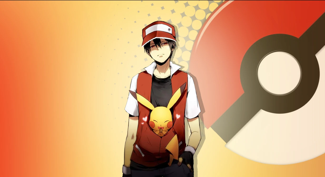 pokemon trainer red wallpaper best
