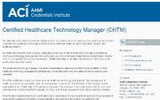 Certification chtm