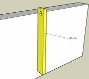Plumb positions