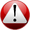Warning red 318px