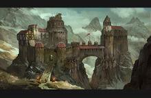 Hillside stronghold by andrewryanart-d5j3daf