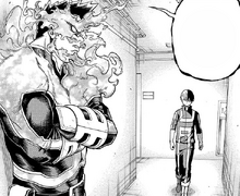 Shouto encounters his father