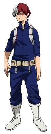 Fichier:Shouto Todoroki corps entier 2.0 Hero Costume.png