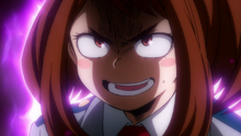 Ochaco's game face