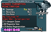 Sv880 thanatos penetrator