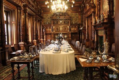 Dining room peles castle