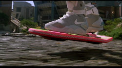 The old-school ... er, new school? HOVERBOARD