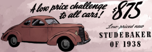 Studebaker of 1938